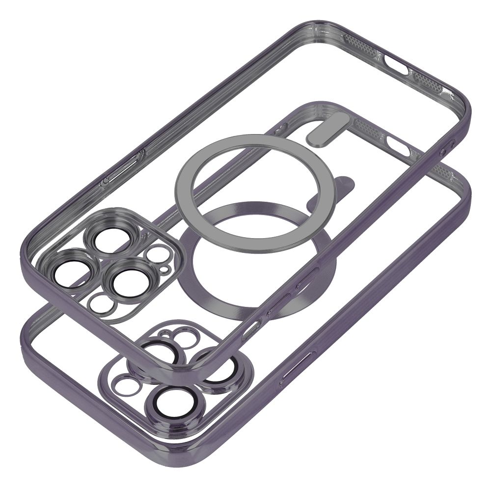Apple iPhone 17 Pro electro mag magsafe hátlap tok (Fekete)