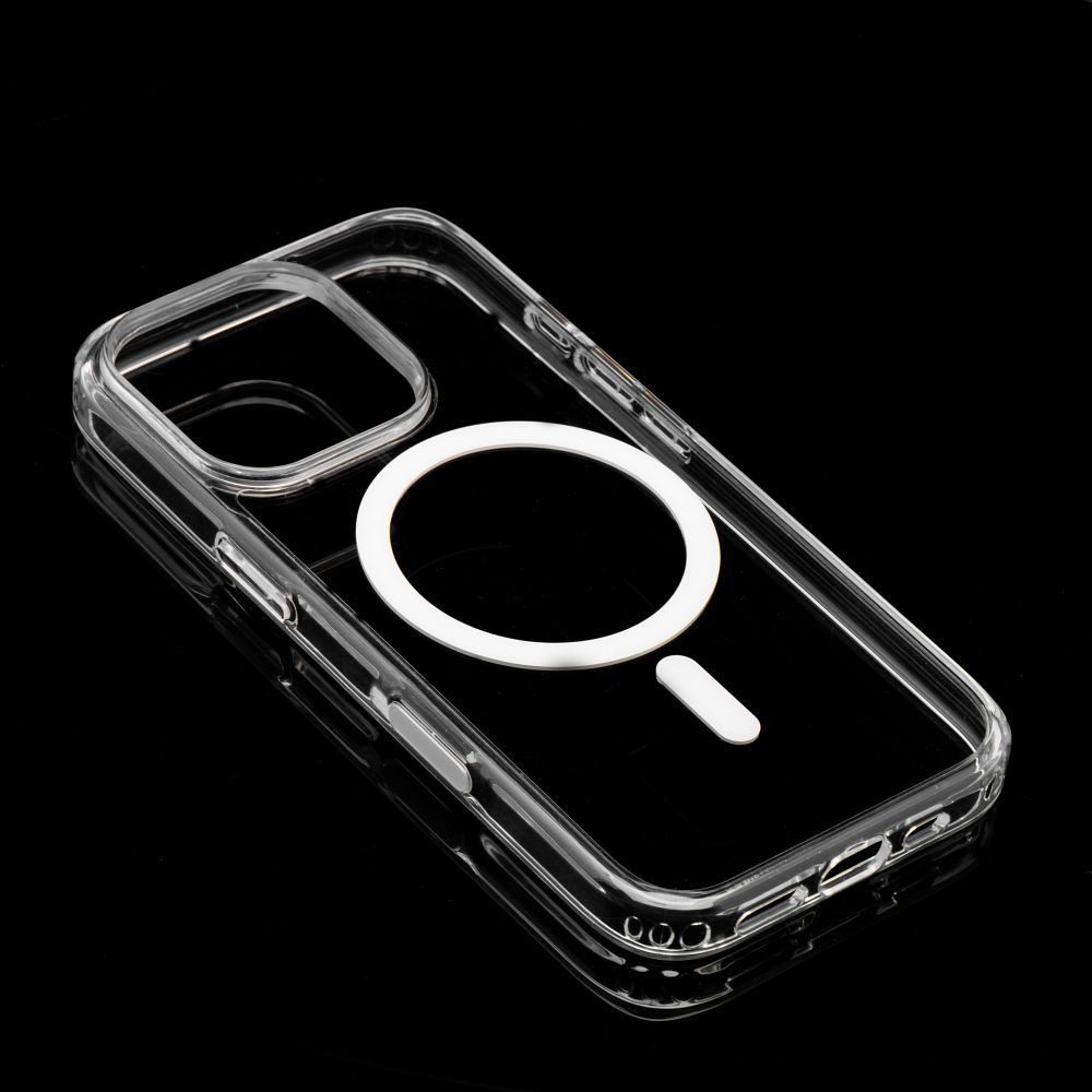 Apple iPhone 17 Pro Elite MagSafe hátlap tok (Átlátszó)