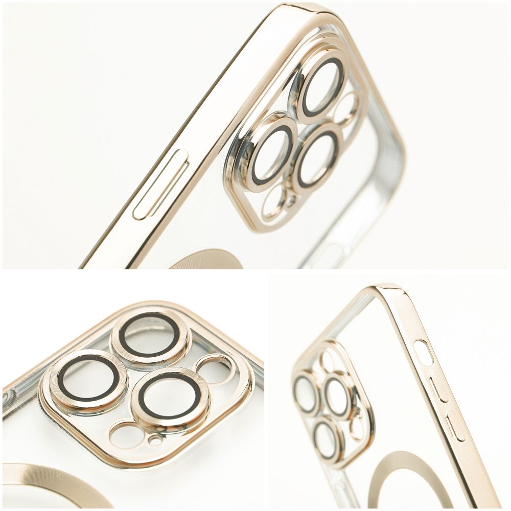 Apple iPhone 17 Pro Max electro mag magsafe hátlap tok (Arany)