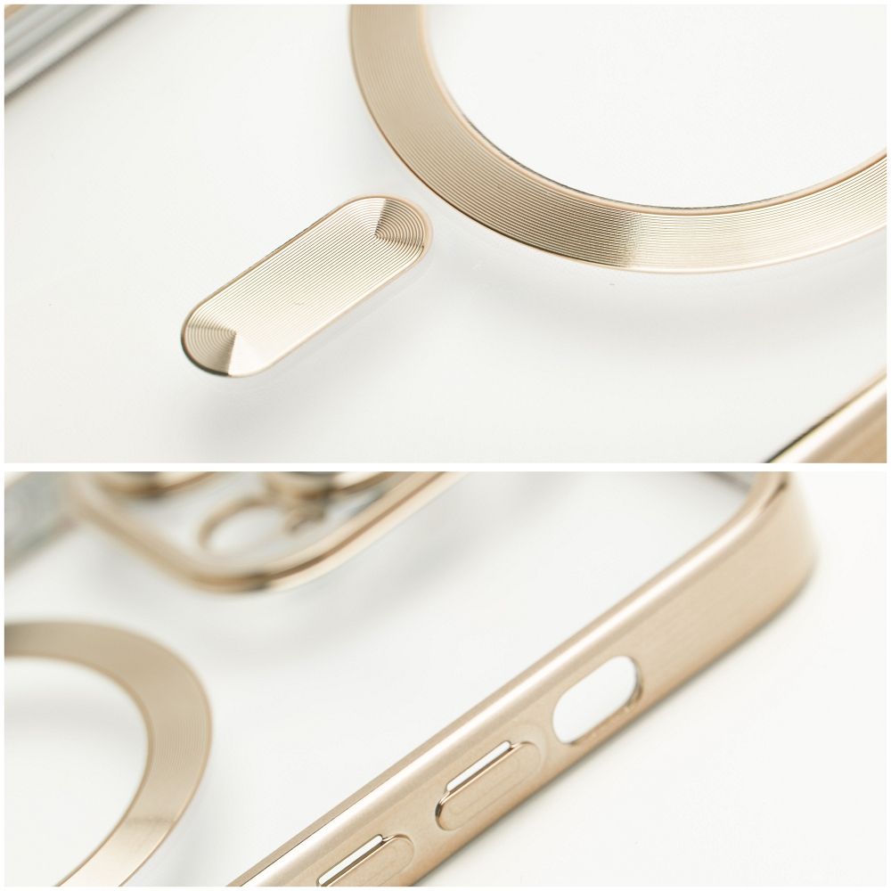 Apple iPhone 17 Pro Max electro mag magsafe hátlap tok (Arany)