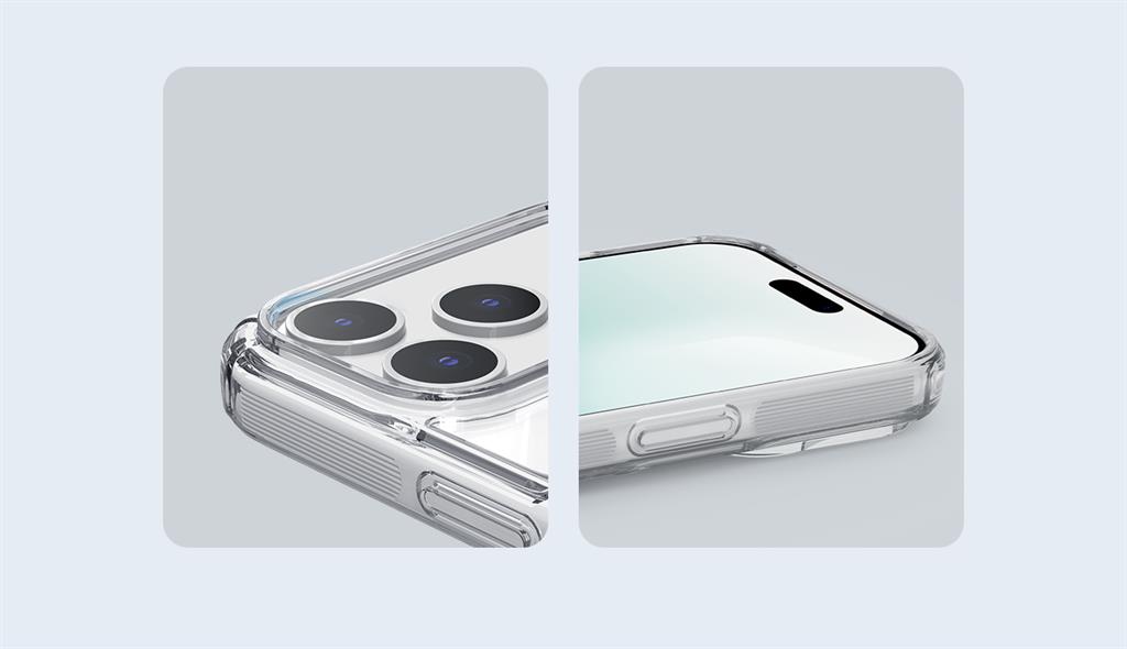 Apple iPhone 17 Pro Max Nillkin nature pro hátlap tok (Fekete)