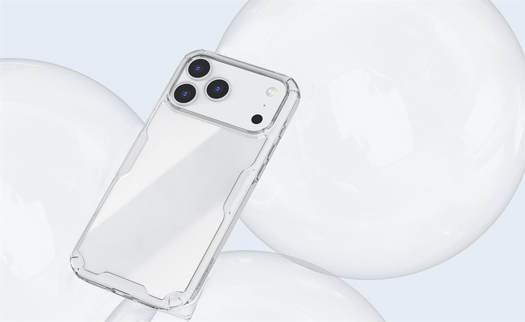 Apple iPhone 17 Pro Max Nillkin nature pro hátlap tok (Fekete)