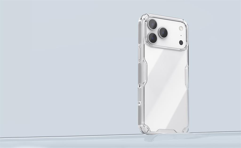 Apple iPhone 17 Pro Max Nillkin nature pro hátlap tok (Fekete)