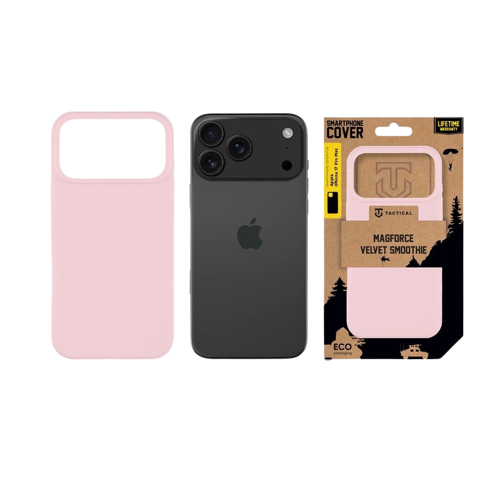 Apple iPhone 17 Pro Max Tactical MagForce Velvet Smoothie tok (Rózsaszín)