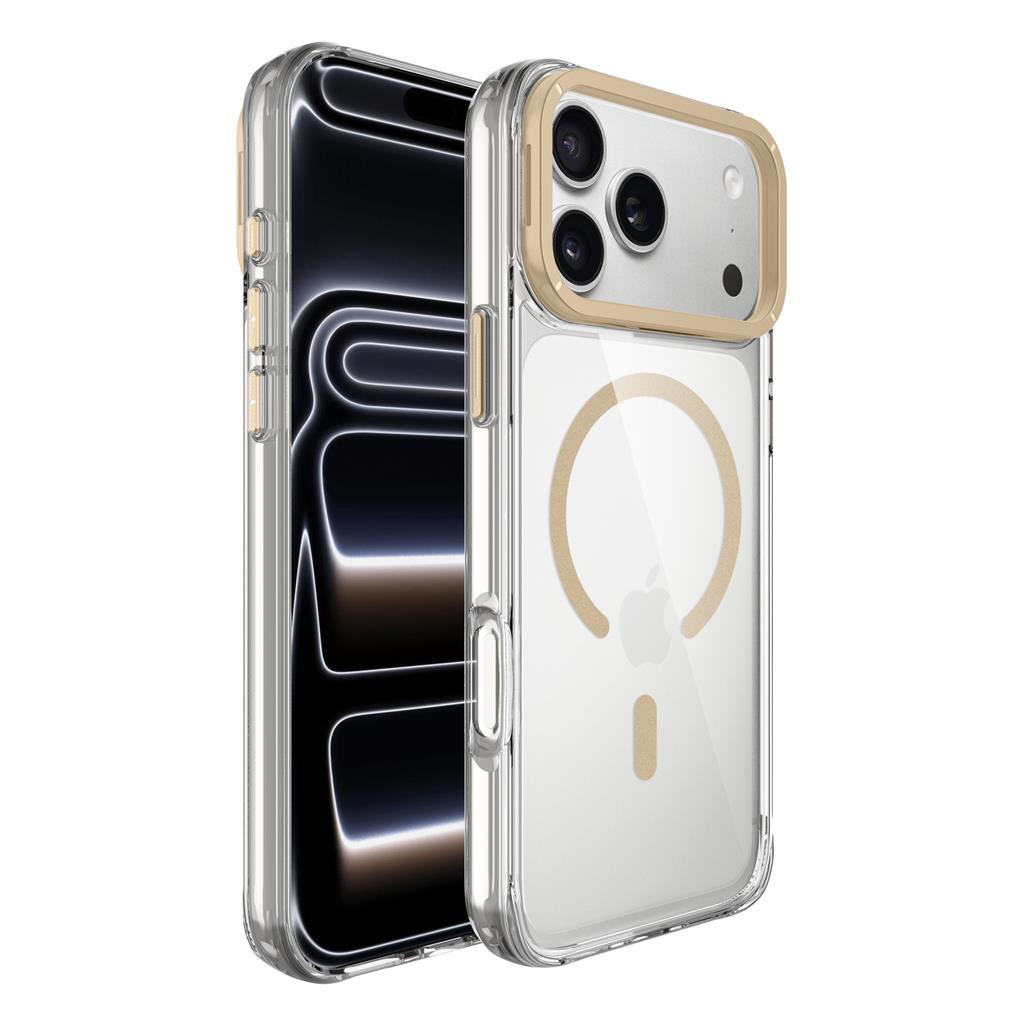 Apple iPhone 17 Pro Max TOKO Apex capsule magsafe hátlap tok (Arany)