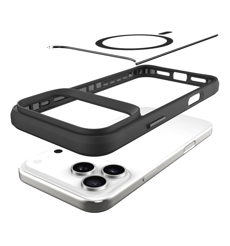 Apple iPhone 17 Pro Max TOKO Taurustar magsafe hátlap tok (Fekete)