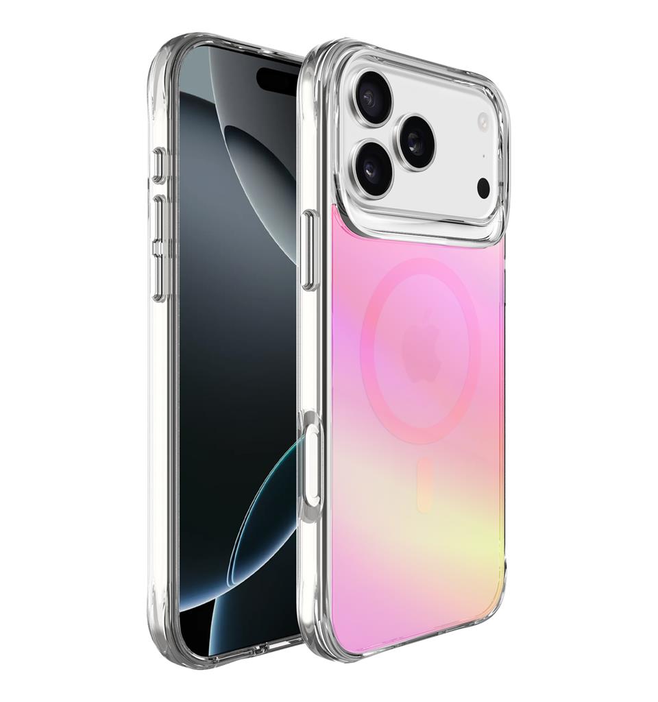 Apple iPhone 17 Pro Max TOKO Triangle magsafe hátlap tok (Rózsaszín)