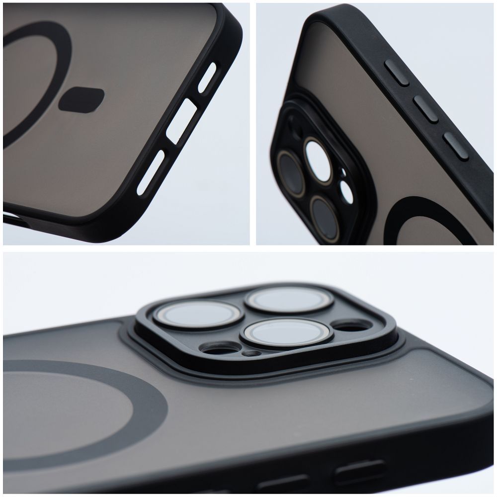Apple iPhone 17 Pro Max Variete MagSafe hátlap tok (Fekete)