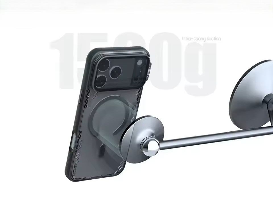 Apple iPhone 17 Pro Nillkin Iceblade Prop magsafe hátlap tok (Zöld)