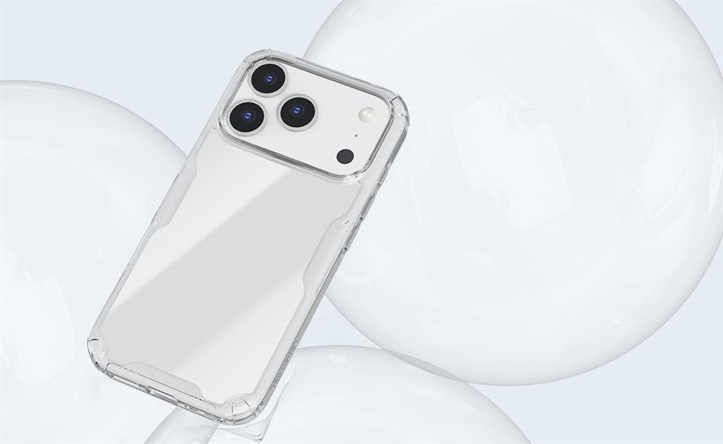 Apple iPhone 17 Pro Nillkin nature pro hátlap tok (Fekete)