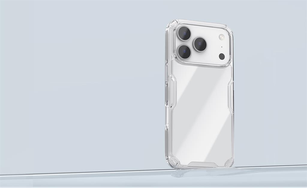 Apple iPhone 17 Pro Nillkin nature pro hátlap tok (Fekete)