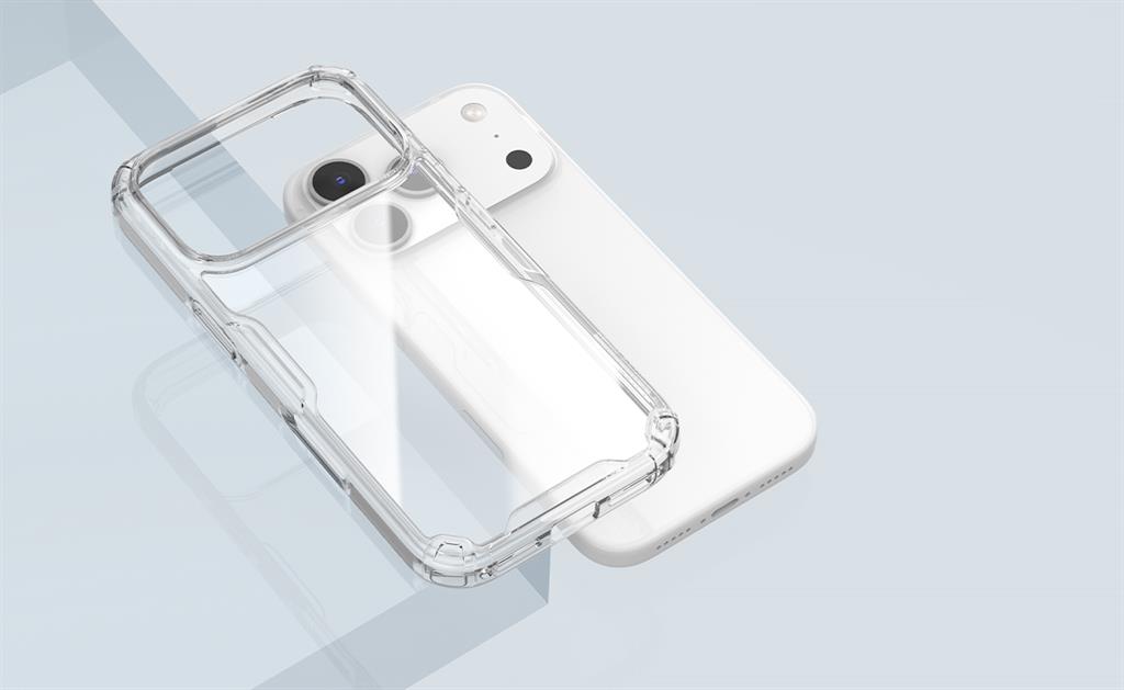 Apple iPhone 17 Pro Nillkin nature pro hátlap tok (Fekete)