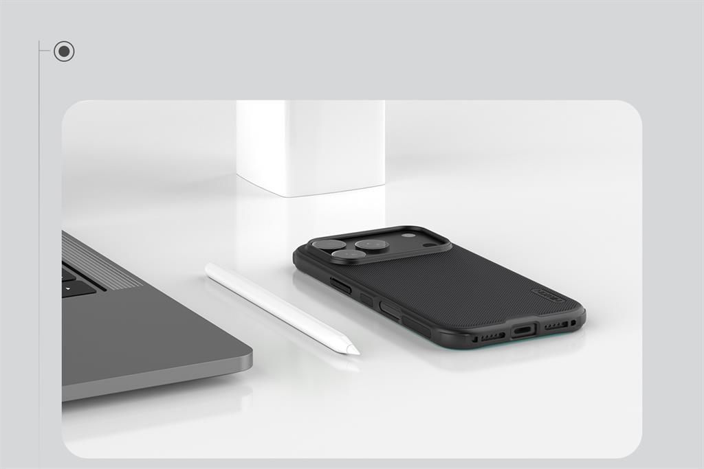 Apple iPhone 17 Pro Nillkin nature pro magsafe hátlap tok (Fekete)