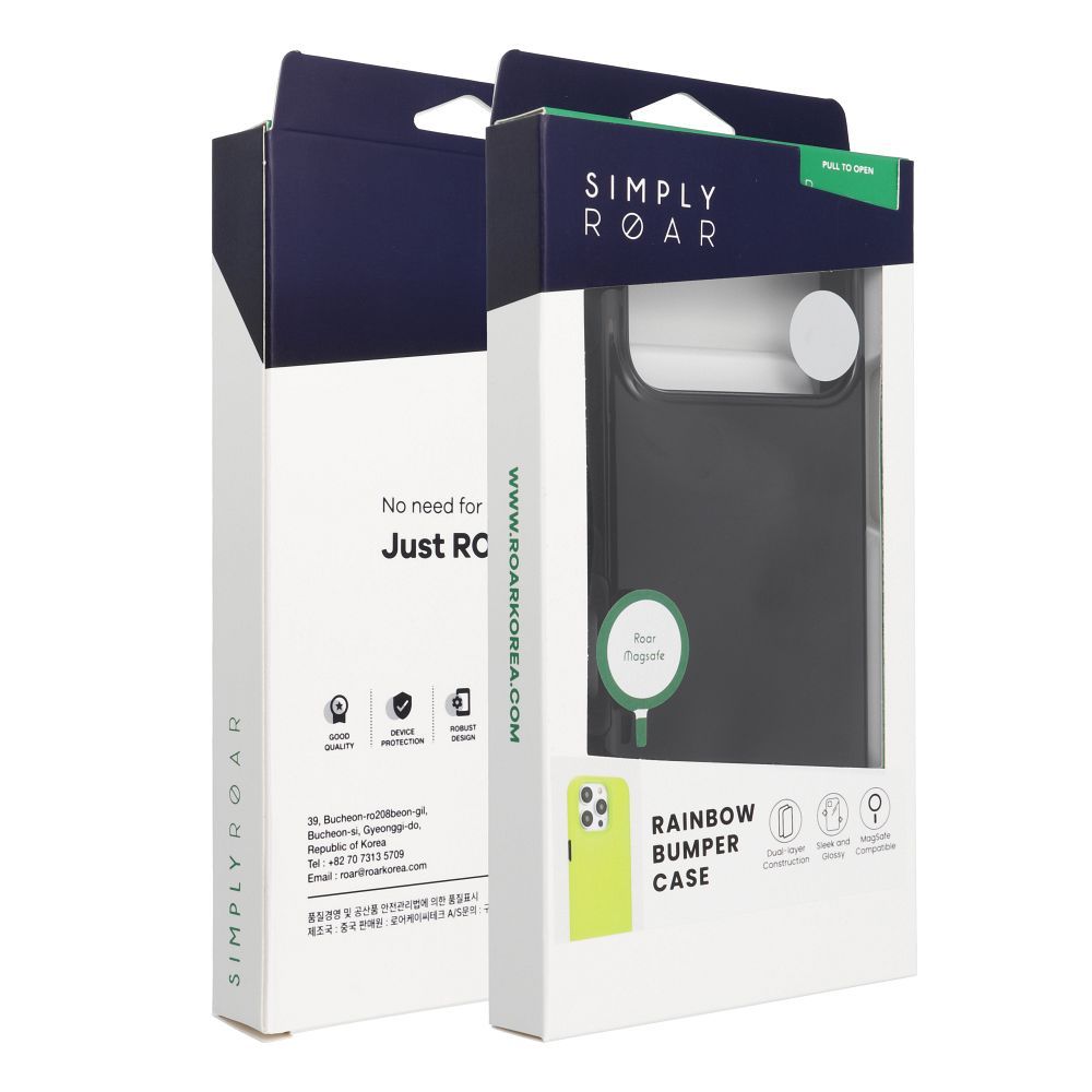 Apple iPhone 17 Pro Roar Rainbow bumper hátlap tok (Lila)