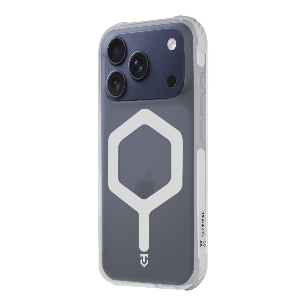 Apple iPhone 17 Pro Tactical MagForce Hexagon tok (Fehér)