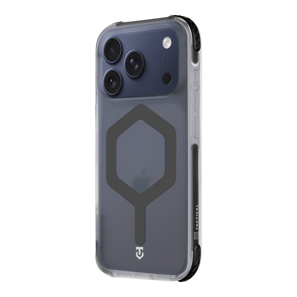 Apple iPhone 17 Pro Tactical MagForce Hexagon tok (Fekete)