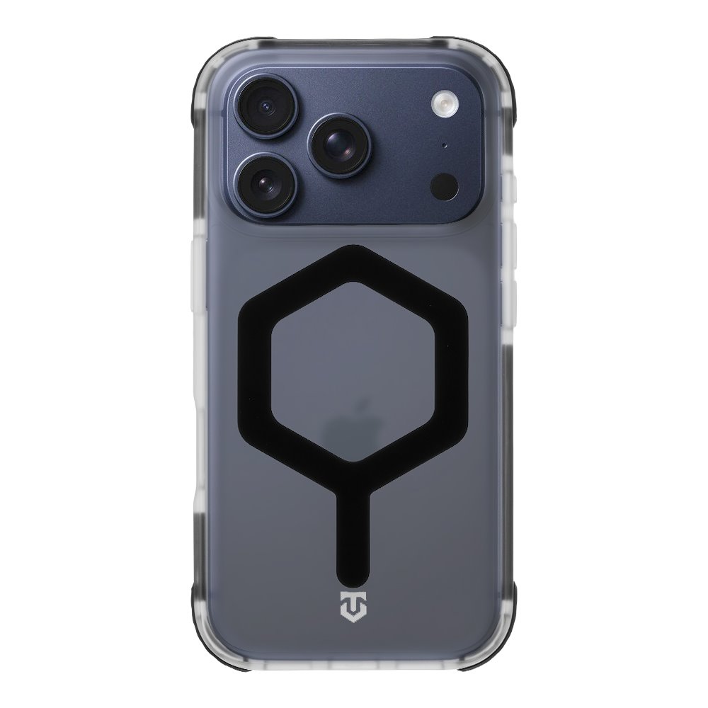 Apple iPhone 17 Pro Tactical MagForce Hexagon tok (Fekete)