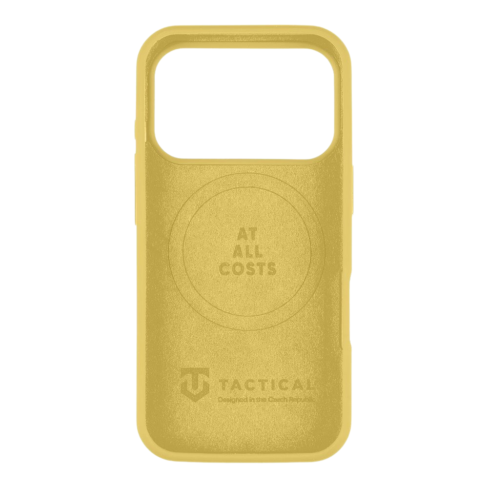 Apple iPhone 17 Pro Tactical MagForce Velvet Smoothie tok (Banánsárga)