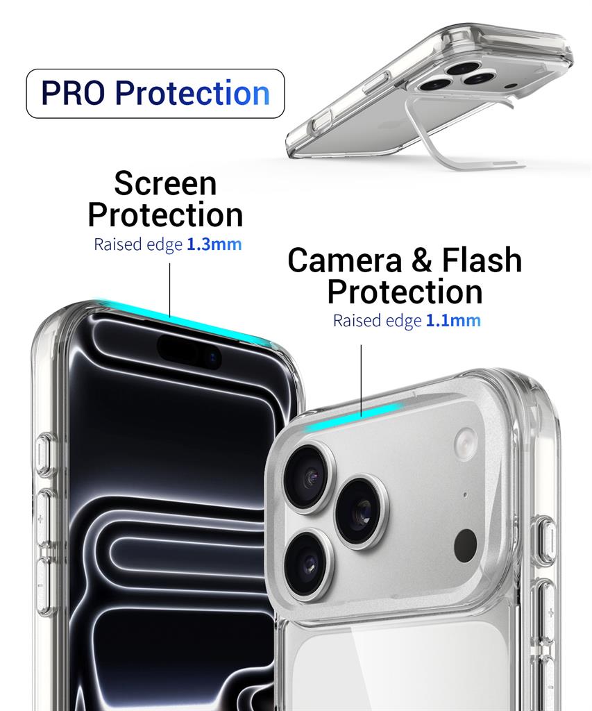 Apple iPhone 17 Pro TOKO Apex capsule magsafe hátlap tok (Fehér)