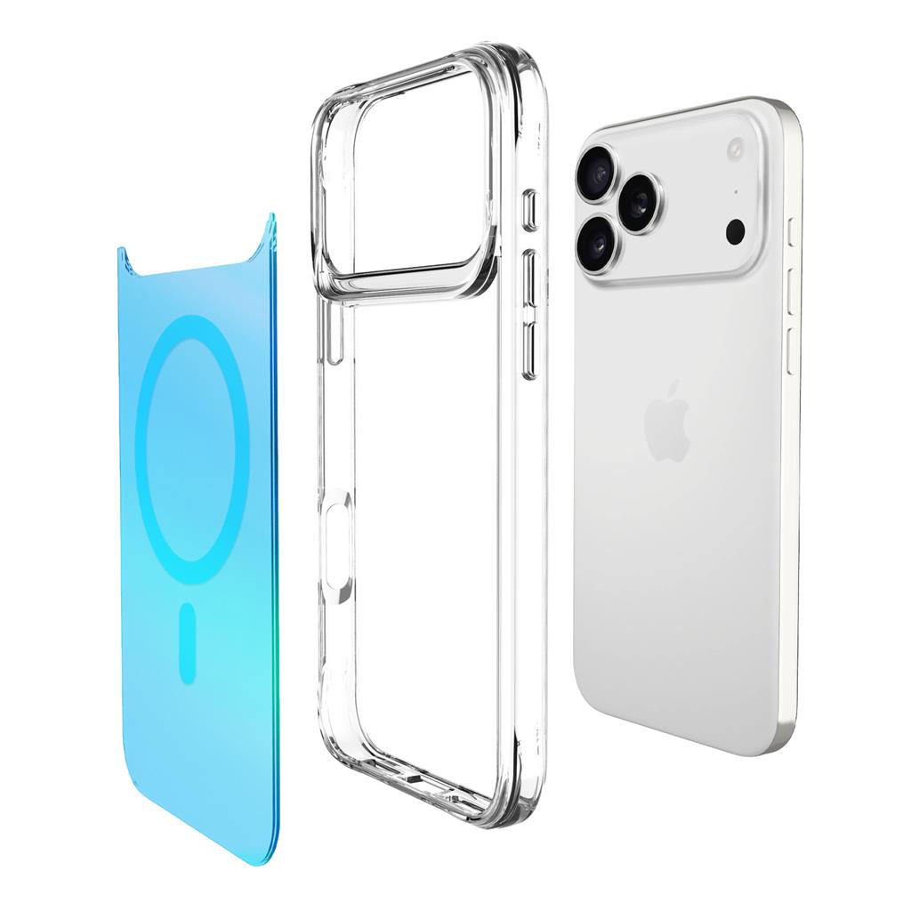 Apple iPhone 17 Pro TOKO Triangle magsafe hátlap tok (Kék)