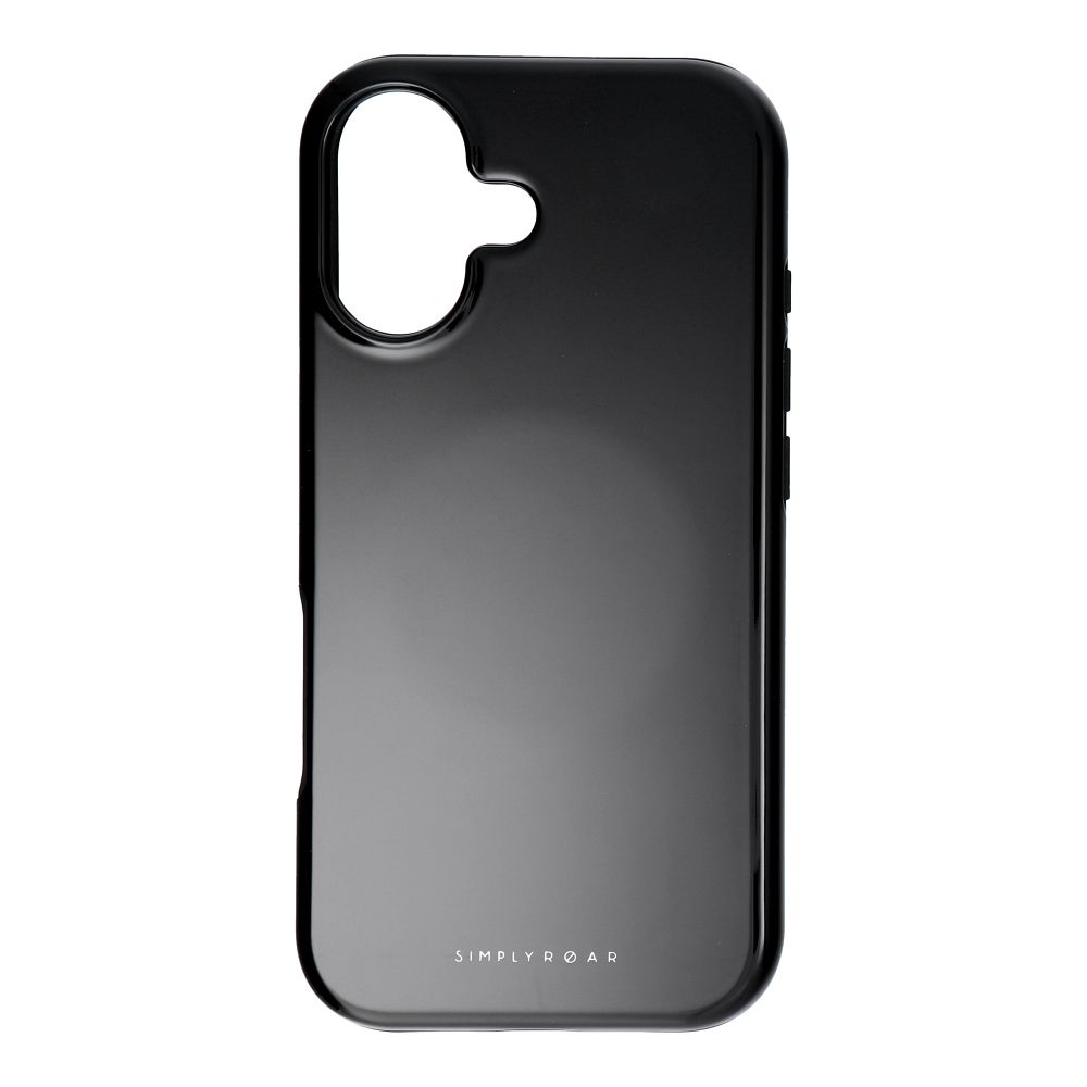 Apple iPhone 17 Roar Rainbow bumper hátlap tok (Fekete)