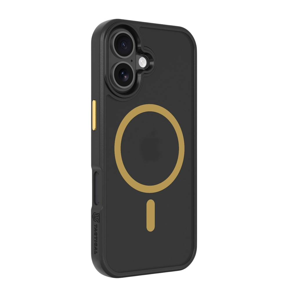 Apple iPhone 17 Tactical MagForce Hyperstealth 2.0 hátlap tok (Fekete - Sárga)