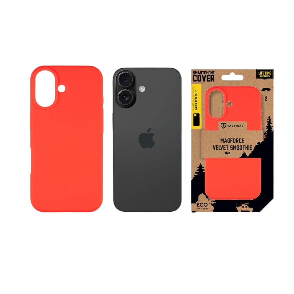 Apple iPhone 17 Tactical MagForce Velvet Smoothie tok (Chilli)