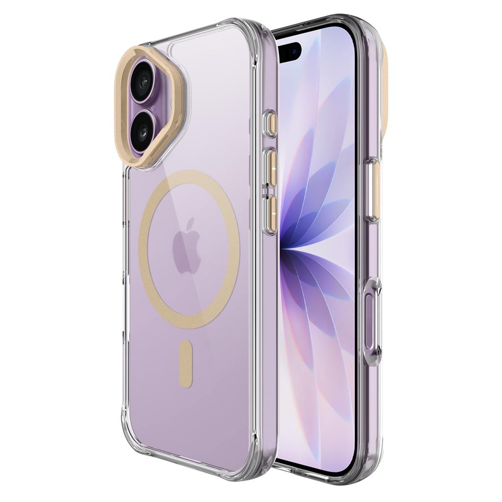Apple iPhone 17 TOKO Apex capsule magsafe hátlap tok (Arany)