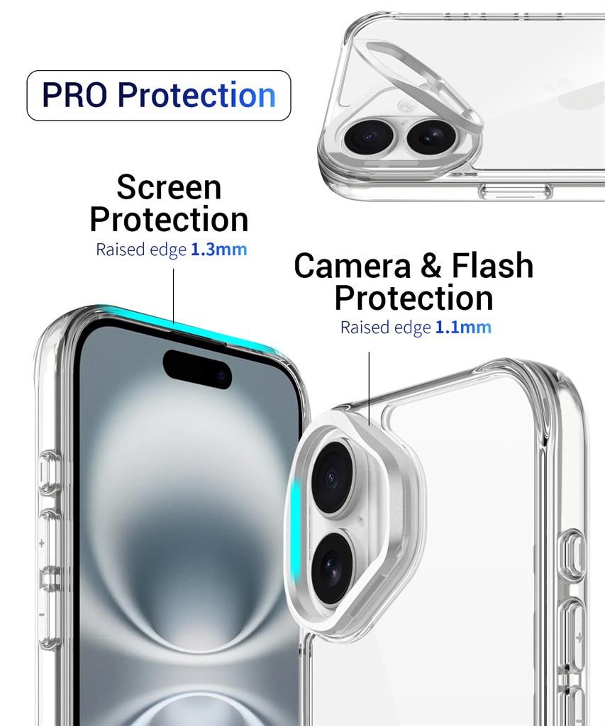 Apple iPhone 17 TOKO Apex capsule magsafe hátlap tok (Fehér)