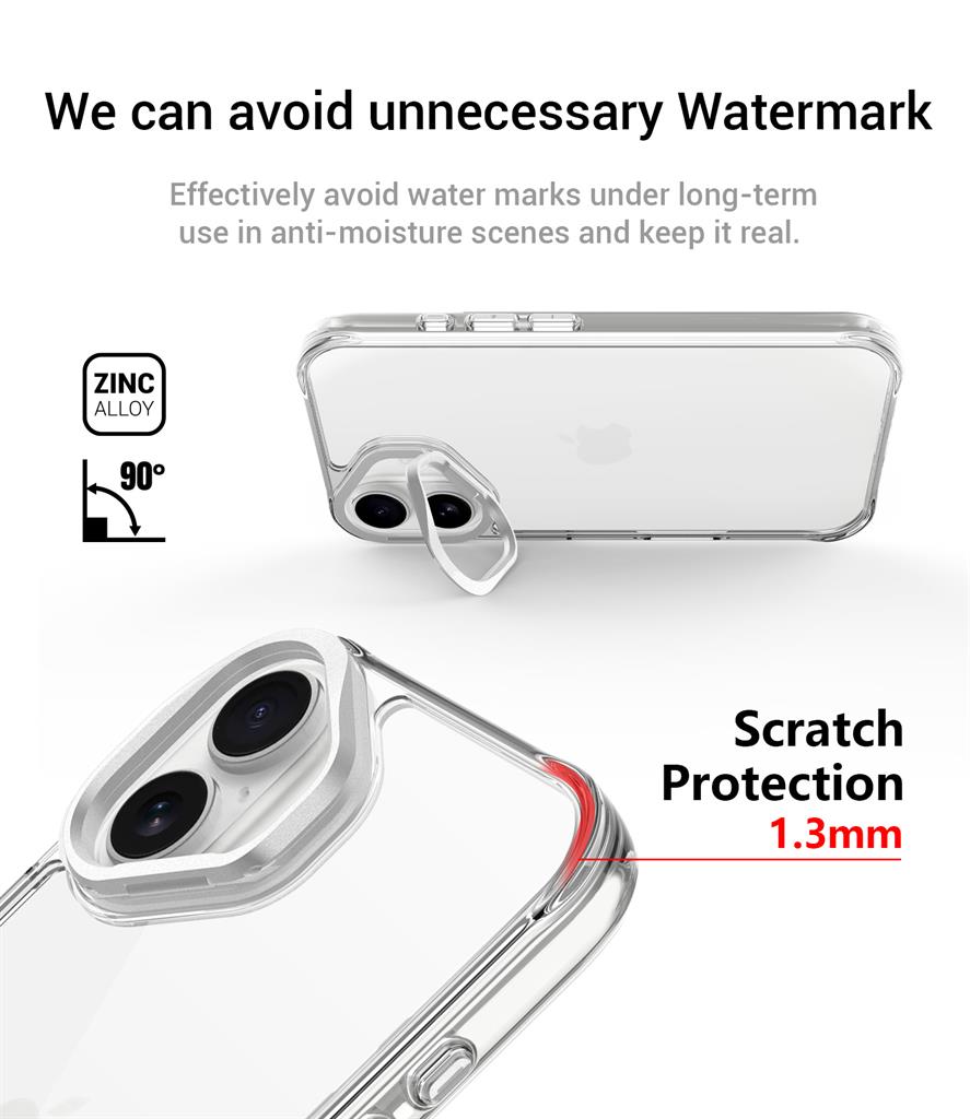 Apple iPhone 17 TOKO Apex capsule magsafe hátlap tok (Fehér)