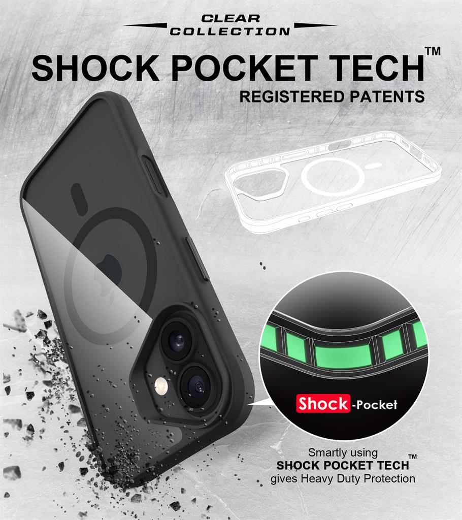 Apple iPhone 17 TOKO Taurustar magsafe hátlap tok (Fekete)