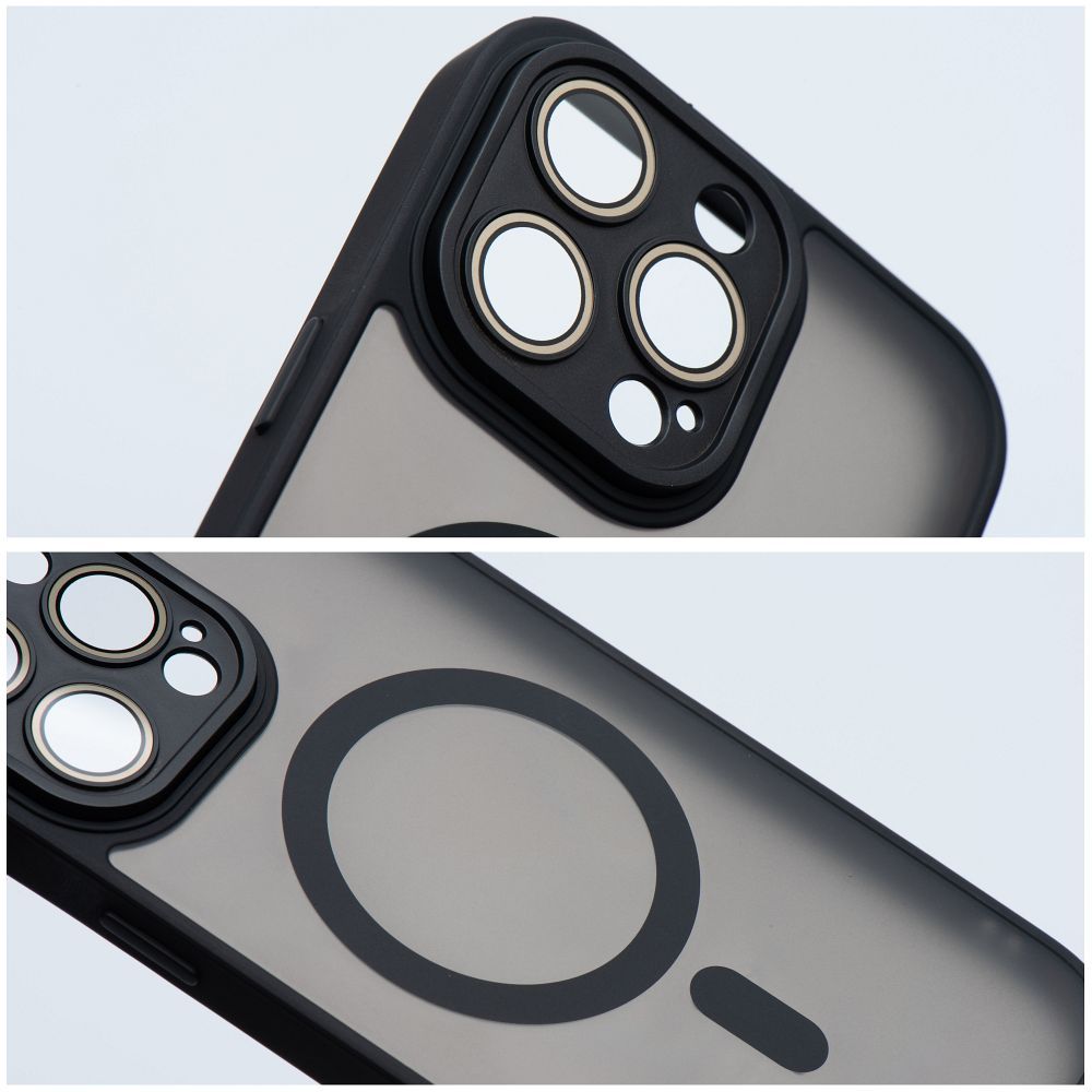Apple iPhone 17 Variete MagSafe hátlap tok (Fekete)