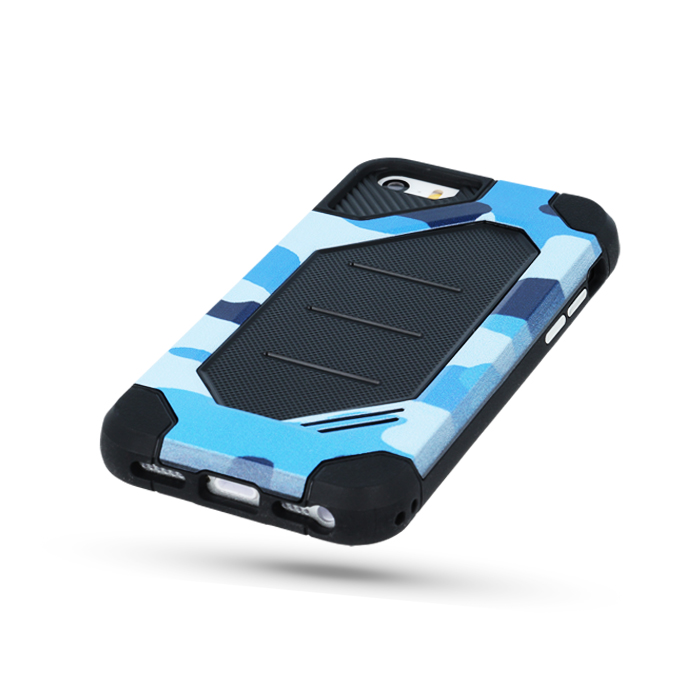 Apple iPhone 6 / iPhone 6S defender army ütésálló hátlap tok (Zöld)