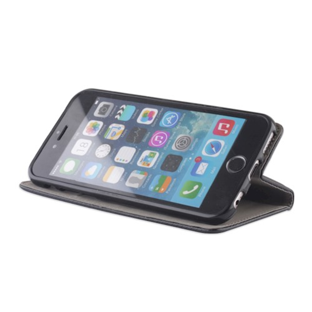 Apple iPhone 6 Plus / iPhone 6S Plus smart magnet mágneses notesz tok (Fekete) 1