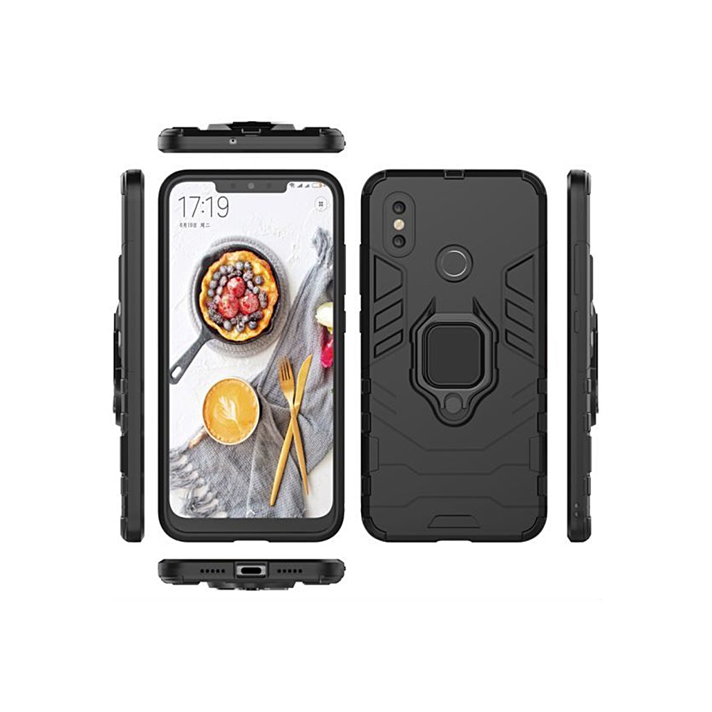 Apple iPhone 7 / iPhone 8 / iPhone SE 2020 / iPhone SE 2022 Defender armor ütésálló hátlap tok (Fekete)