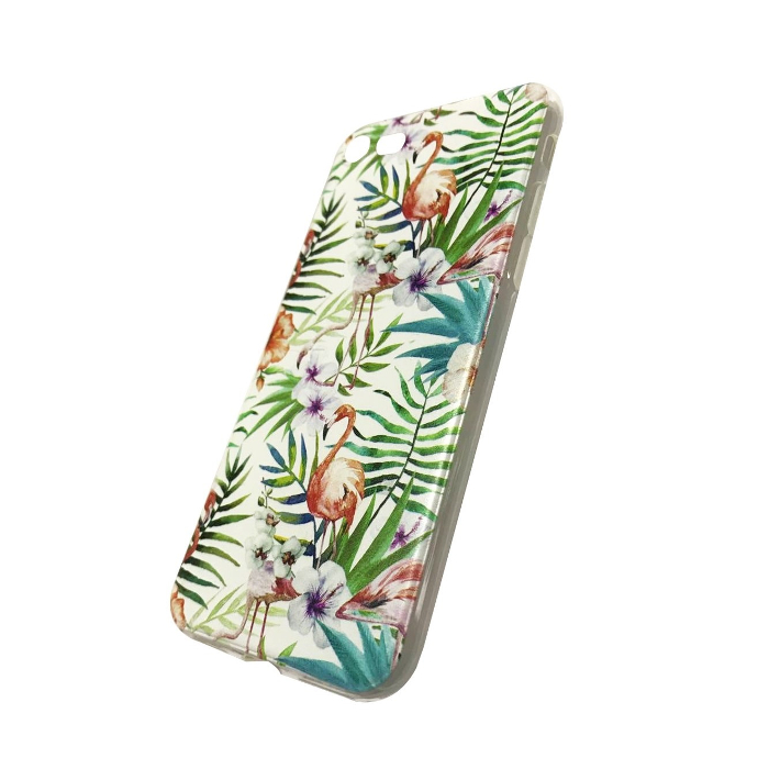 Apple iPhone 7/ 8/ SE 2020/ SE 2022 flamingo hátlap tok, flamingo minta