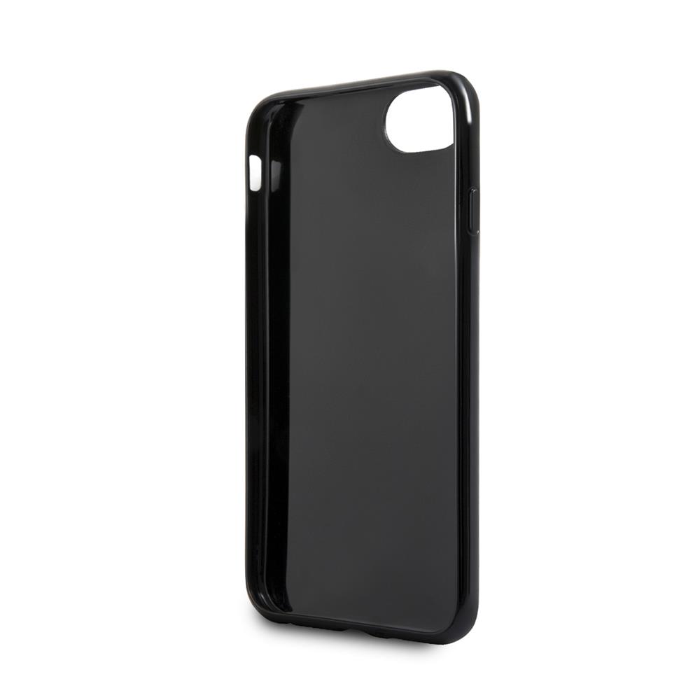 Apple iPhone 7 / iPhone 8 / iPhone SE 2020 / iPhone SE 2022 GUESS marble prémium hátlap tok (Fekete - GSM100307)