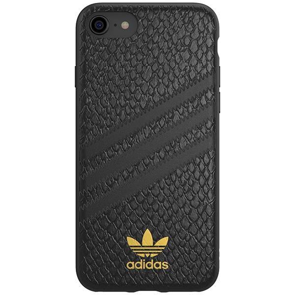 Apple iPhone 7 / iPhone 8 / iPhone 8 / iPhone SE 2020 / iPhone SE 2022 Adidas OR Moduled Snake prémium hátlap tok (Fekete)