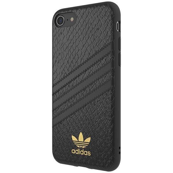 Apple iPhone 7 / iPhone 8 / iPhone 8 / iPhone SE 2020 / iPhone SE 2022 Adidas OR Moduled Snake prémium hátlap tok (Fekete)