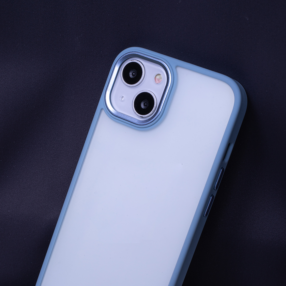 Apple iPhone 7 / iPhone 8 / iPhone SE 2020 / iPhone SE 2022 Satin matt hátlap tok (Kék)