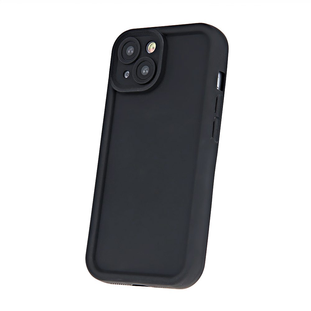 Apple iPhone 7 / iPhone 8 / iPhone SE 2020 / iPhone SE 2022 Rim TPU hátlap tok (Fekete)