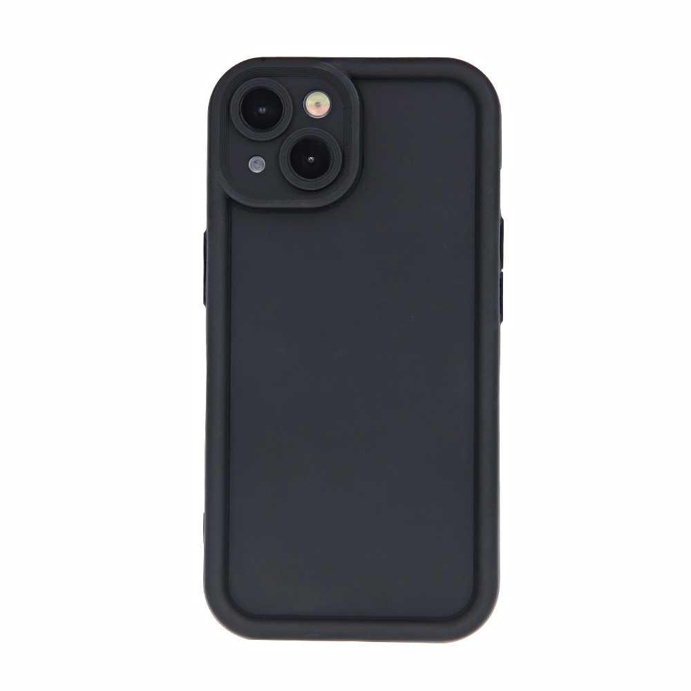 Apple iPhone 7 / iPhone 8 / iPhone SE 2020 / iPhone SE 2022 Rim TPU hátlap tok (Fekete)