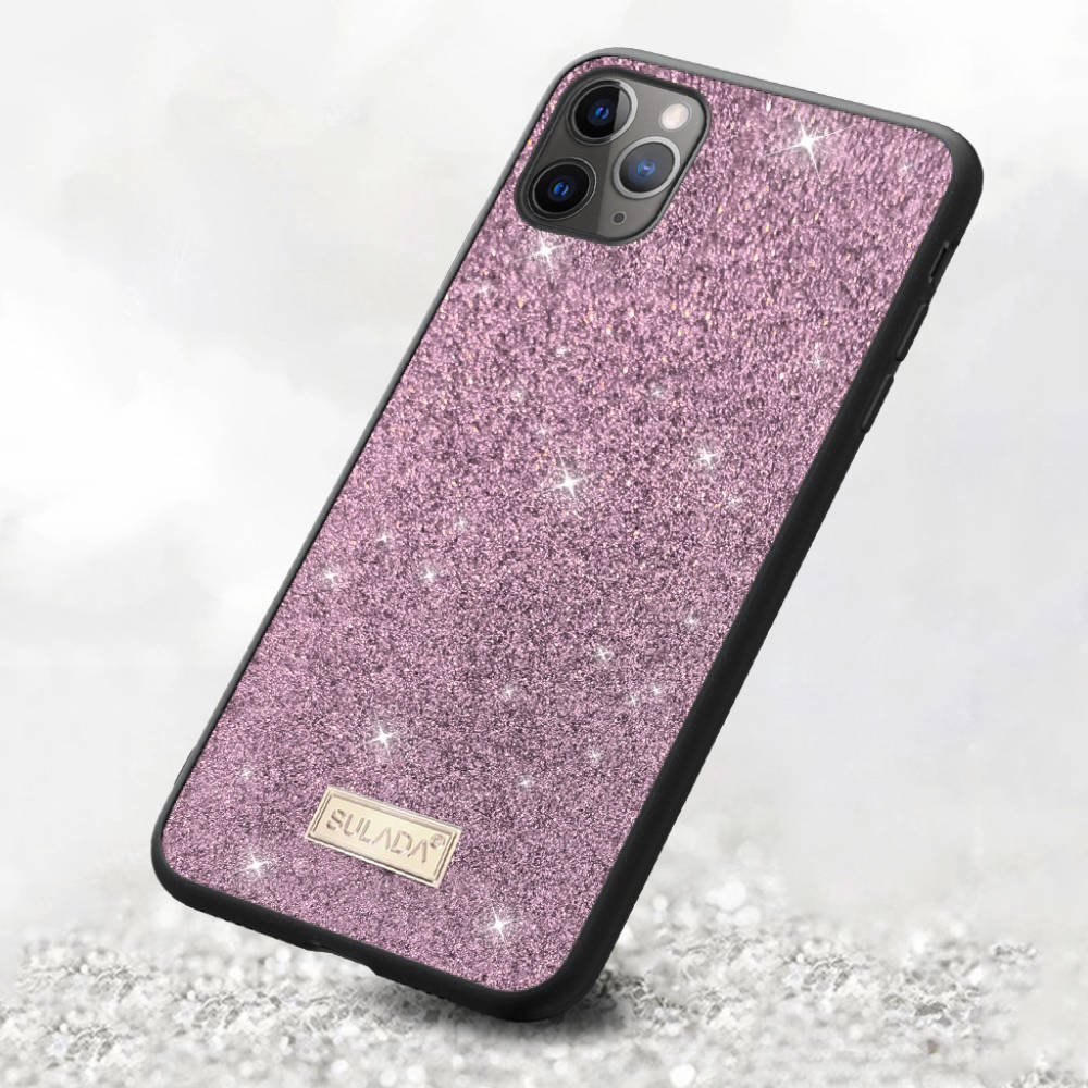 Apple iPhone 7/8/SE 2020/ SE 2022 SULADA dazzling glitter hátlap tok (Lila) 0