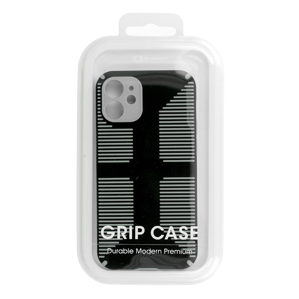 Apple iPhone 7/8/SE 2020/SE 2022 grip hátlap tok (Fekete)