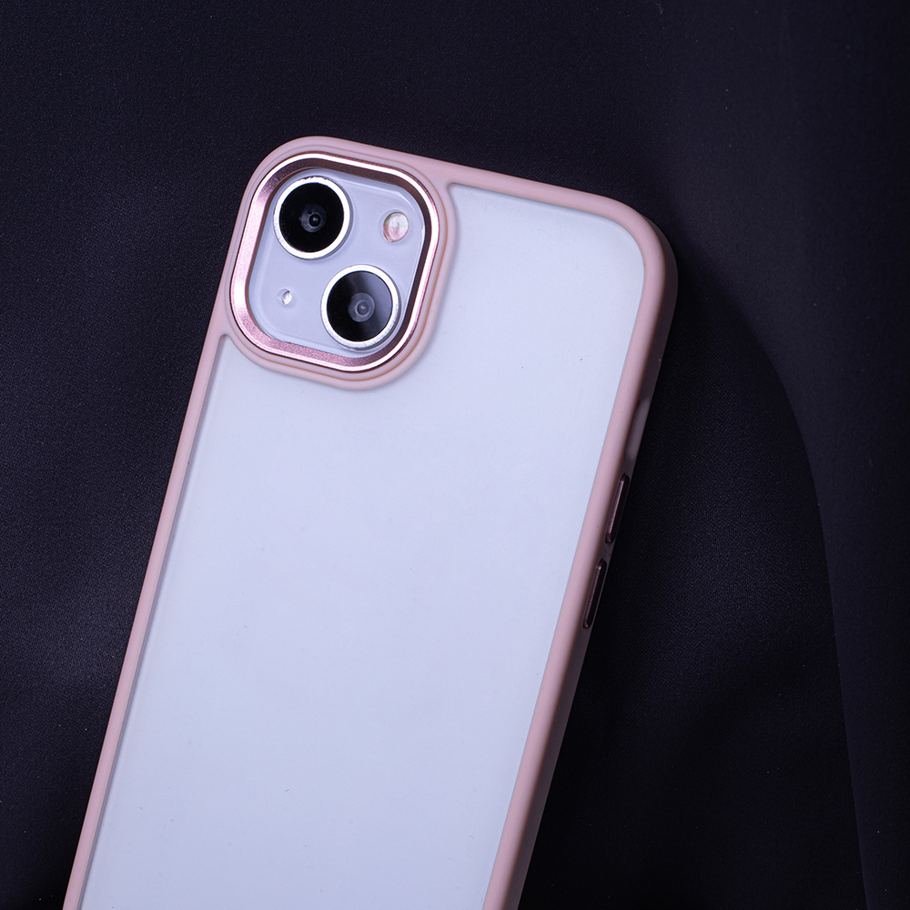 Apple iPhone 7 / iPhone 8 / iPhone SE 2020 / iPhone SE 2022 Satin matt hátlap tok (Rózsaszín)