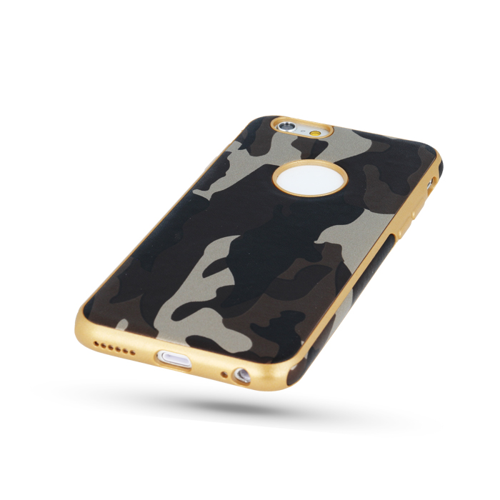 Apple iPhone X / iPhone XS army hátlap tok (Barna Terepmintás)