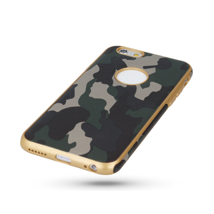 Apple iPhone X / iPhone XS army hátlap tok (Zöld)