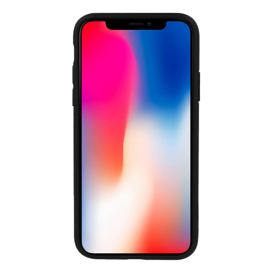 Apple iPhone XS Max MOTO carbon hátlap tok (Fekete - Piros)