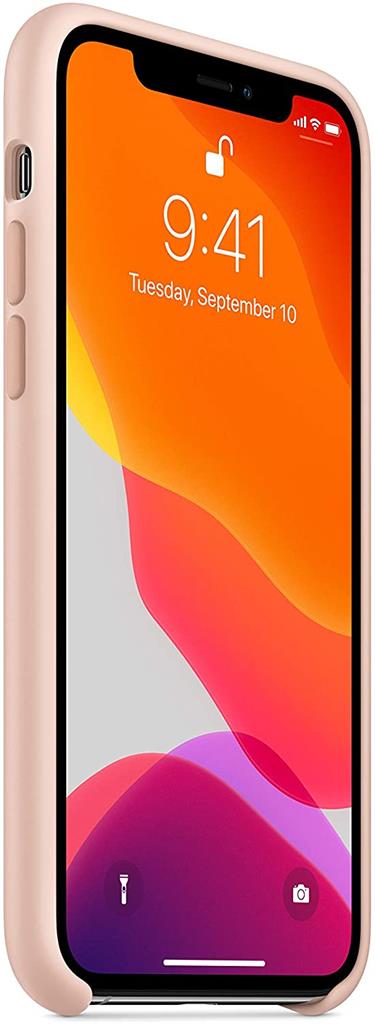 Apple iPhone X/XS silicone gyári hátlap tok, rózsaszín - MTF82ZM/A 0