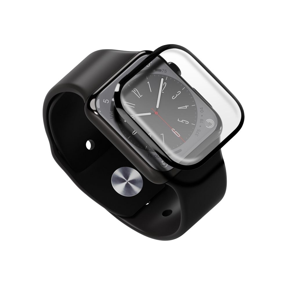 Apple Watch 4 40mm / Watch 5 40mm Bestsuit flexible hybrid üvegfólia átlátszó (fekete peremmel) 2